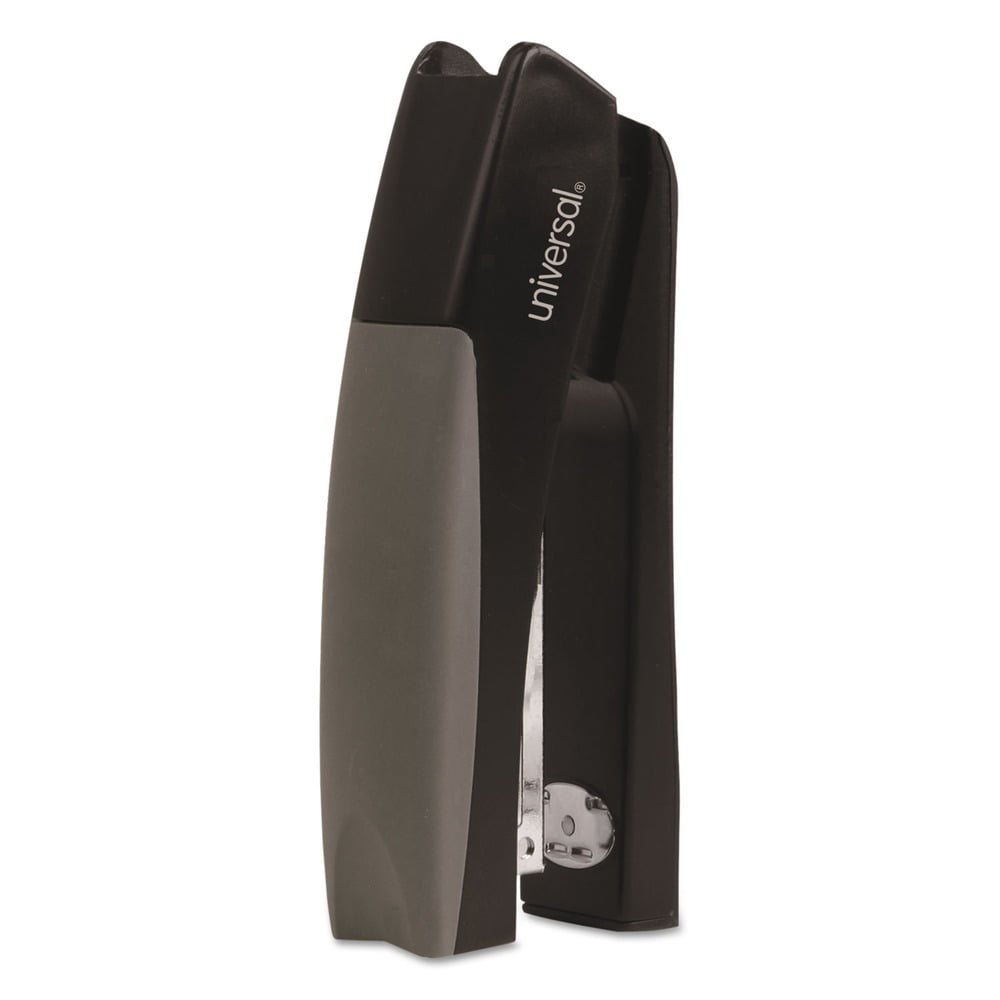 Universal Stand-up Full Strip Stapler, 20-Sheet Capacity, Black/Gray -UNV43148