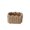 Khaki, variant on Cotton Rope Storage Basket,Desktop Cosmetic Organizer,Household Miscellaneous Sorting Box,Handmade Fabric Lidded Storage Bin For Entryway Vanity Desk 7.87×5.91×5.12in