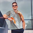 thumbnail image 4 of Fotbe Koi Fish Water Camiseta Polo de Golf para Hombre con Estampado – Camisa Deportiva Transpirable con Cuello Abotonado-Medium, 4 of 6
