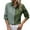 Green, variant on hotojiny Womens Button Down Shirts Cotton Linen Long Sleeve Tunics Tops Fall V Neck Collared Casual Blouses Dress Shirts