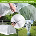 thumbnail image 5 of Winter Plant Cover, 5 X 33Ft Protection Netting, Tear And Rip Resistant, Suitable For Gardens, Farms, And Crop Fields, 5 of 8