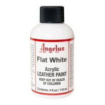 Angelus® Acrylic Leather Paint, 4 oz., Flat White