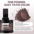 thumbnail image 6 of Aliver Hairline Shadow Powder Unisex (Medium Brown), Instant Cover Thinning Hair, Waterproof Hair Line Filler, 6 of 9
