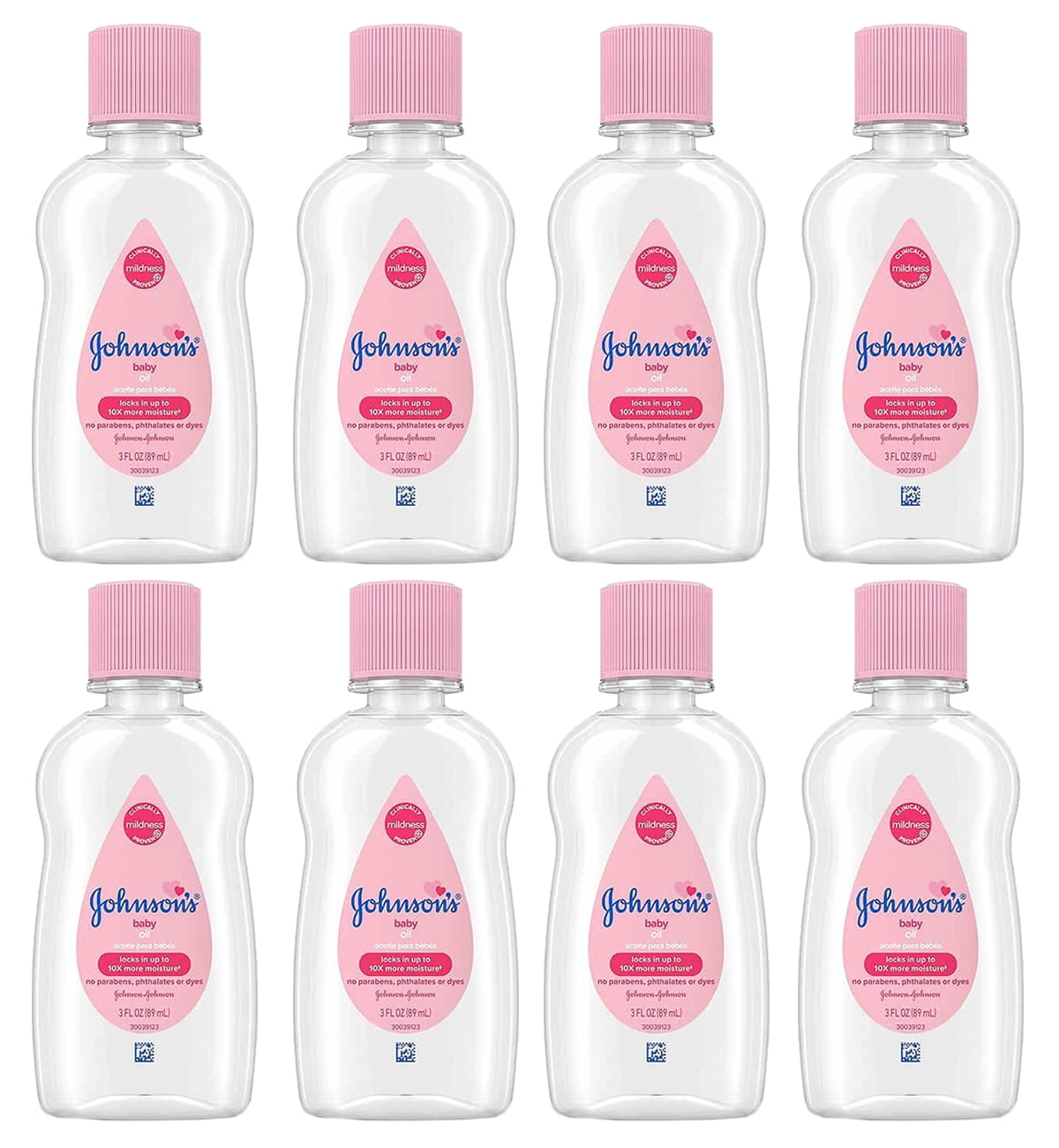 Johnson’s Baby Oil Regular Scent 88mL ( Pack of 8 ) Walmart Canada