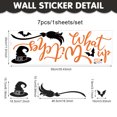 thumbnail image 3 of Adhesivos de pared Halloween What Up Witches (PVC, 90 x 30 cm), removibles, 3 of 3