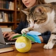 thumbnail image 4 of Interactive Cat Toy Ball with Laser, Automatic Rolling and Obstacle Avoidance, Self-Playing Pet Entertainment for Cats, Indoor Cat Toys for Playful Cats, B, 4 of 7