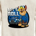 thumbnail image 3 of Paw Patrol - Let's Roll Chase - Toddler And Youth Crewneck Fleece Sweatshirt, 3 of 6