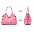 thumbnail image 2 of GASTROPOD Roomy Fashion Womens Handbags Ladies Purse Satchel Shoulder Bags Tote Leather Bag, 2 of 7