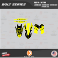 thumbnail image 4 of Kalair GFX Graphics Kit for KTM ENDURO 2-STROKE 150EXC,250EXC and 300EXC (2020-2023) Bolt Series, 4 of 5