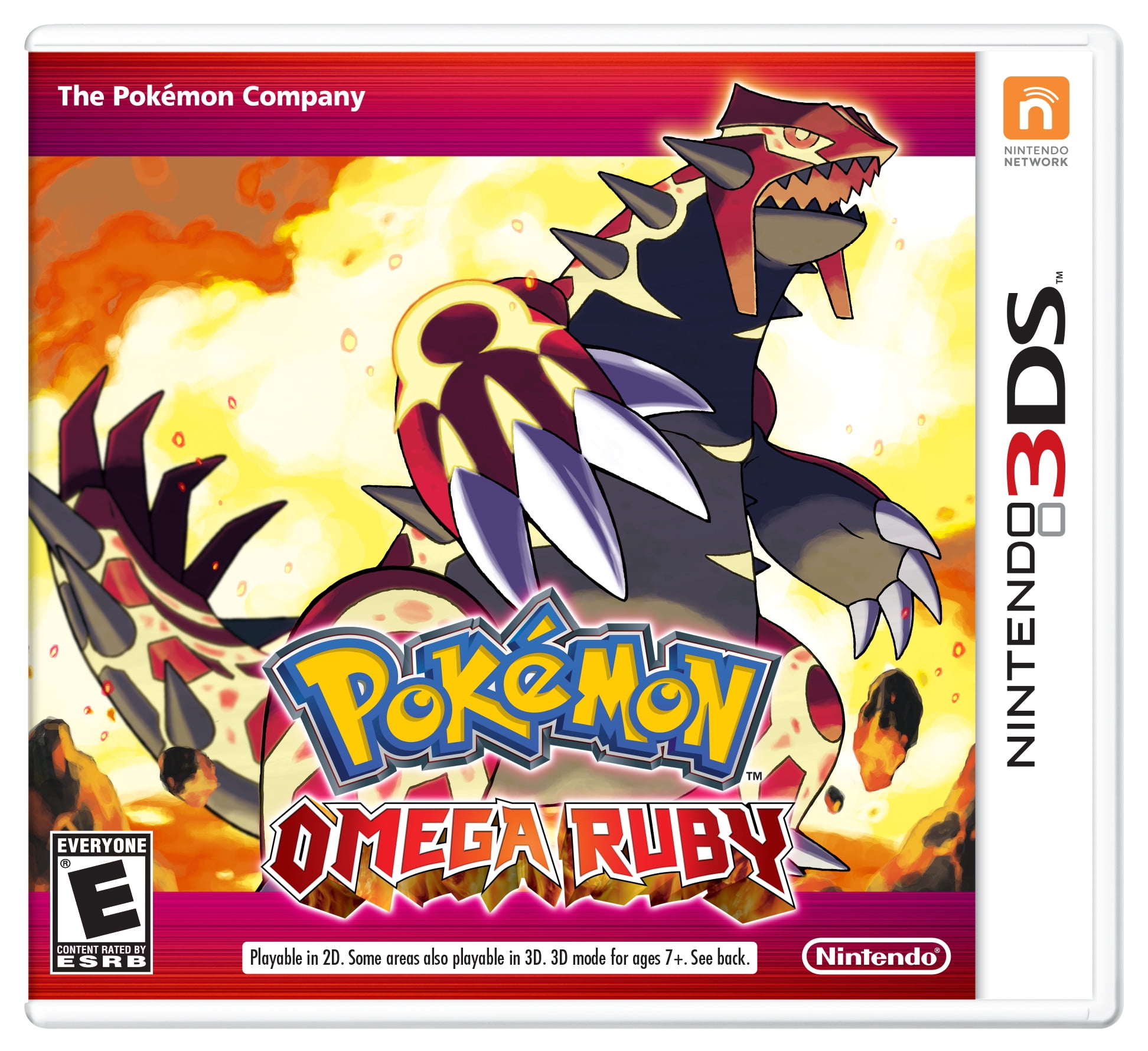 Pokemon Omega Ruby Nintendo Nintendo 3DS 045496742928 - Walmart.com
