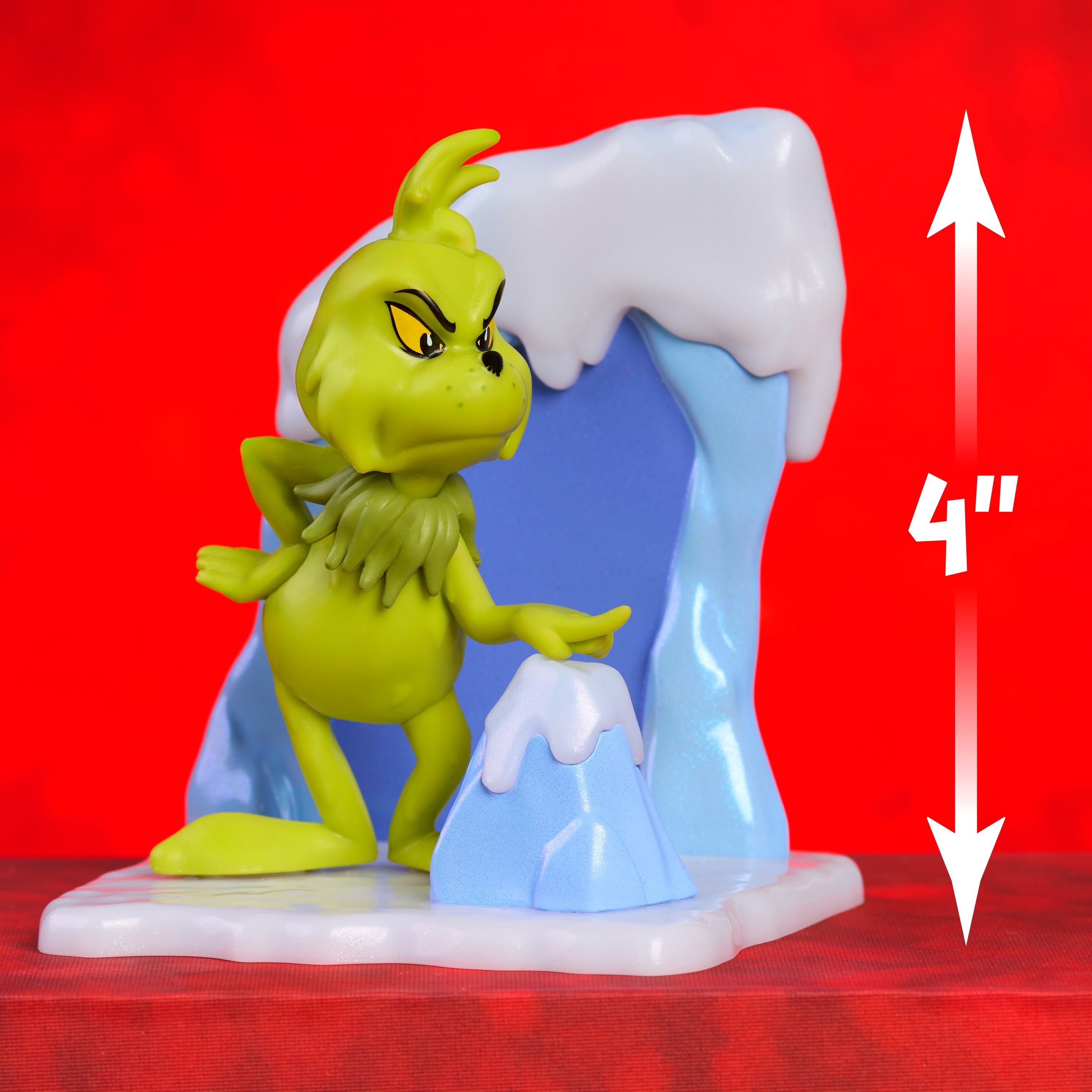 Dr. Seuss The Grinch Scene Setters Blind Box Collectible Figures, Surprise Holiday Scenes with Display Bases, 3-Inch Kids Toys by Just Play, Ages 3 up