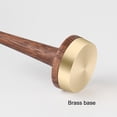 thumbnail image 4 of Bearachild Soporte de almacenamiento de anillos de madera, Base de latón, torre de joyería de Vintage, estante ahorrador de espacio para niñas, Artesanía Madera NO1 Bearachild HA009948-01, 4 of 6