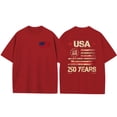 thumbnail image 3 of Ankishi Patriotic Shirts for Men Crew Neck American Flag Fashion Patriotic T Shirts Summer Basic Tops Everyday Wear, 3 of 6