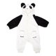 thumbnail image 1 of Body de invierno con diseño de panda para recién nacidos, niños y niñas, adorable ropa de felpa de manga larga, cálida y acogedora para clima frío, 80 cm, 1 of 8
