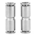 thumbnail image 1 of 1Pc All-copper Nickel-plated Air Hose Quick Connect Pneumatic Quick Connector(6mm), 1 of 2