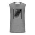 thumbnail image 4 of COSFO Muscle Tank Tops Men Beach Hawaiian Summer Graphic Tees Sleeveless Regular Fit Workout Crew Neck Vacation Shirts, 4 of 5