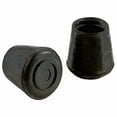 thumbnail image 1 of 19125 0.62 in. Rubber Leg Tip, Black - 4 Pack, 1 of 1