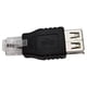 thumbnail image 4 of Moyic Adaptador negro USB 0 USB a RJ11 ABS duradero fácil de instalar y fácil de usar conveniente Teléfono y Comunicación, 4 of 6