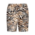 thumbnail image 6 of Daiia Watercolor Zebra Mens Woven Stretch Pajama Short,Short Pajama Pants-Large, 6 of 7