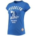 thumbnail image 2 of Women's Stitches Royal Brooklyn Royal Giants Negro League Logo T-Shirt, 2 of 3