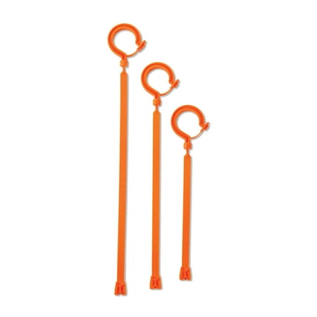 3540 Medium Orange Large Locking Hook