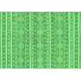 thumbnail image 1 of Ahgly Company Indoor Rectangle Abstract Emerald Green Modern Area Rugs, 2' x 3', 1 of 4