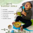 thumbnail image 2 of Jaiye - Baby Dishes - Bamboo Baby Bowls & Silicon Spoon for Babies, Kids & Toddler - Baby Food Bowls with Suction - Pink, 2 of 5