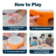 Educational Insights Spindoodle, Drawing Game, Family Game Night, Kids and Adults Ages 8+