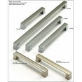 thumbnail image 3 of Schaub And Company 222-GM Classico 6-5/16" Center To Center Square Angle Cabinet Handle /, 3 of 4