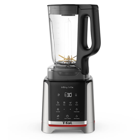 T-fal Licuadora de Alta Velocidad Infinymix + con 1400 W, 5 programas automáticos, BL915DX0