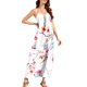 thumbnail image 2 of TaTaai Summer Backless Dress for Women Spaghetti Strap Printed Loose Fit Long Maxi Dress Sleeveless Casual Solid Color Soft Lightweight for Daily Vacation Gift, 2 of 9