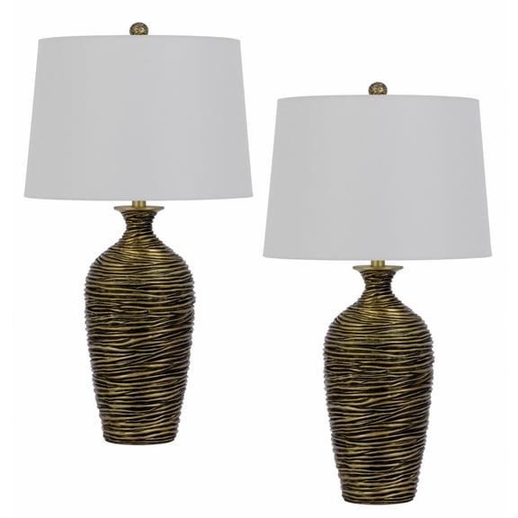 BO-3090TB-2-Cal Lighting-Aurora - 1 Light Table Lamp (Set of 2) In Contemporary Style-29 Inches Tall and 16 Inches Wide
