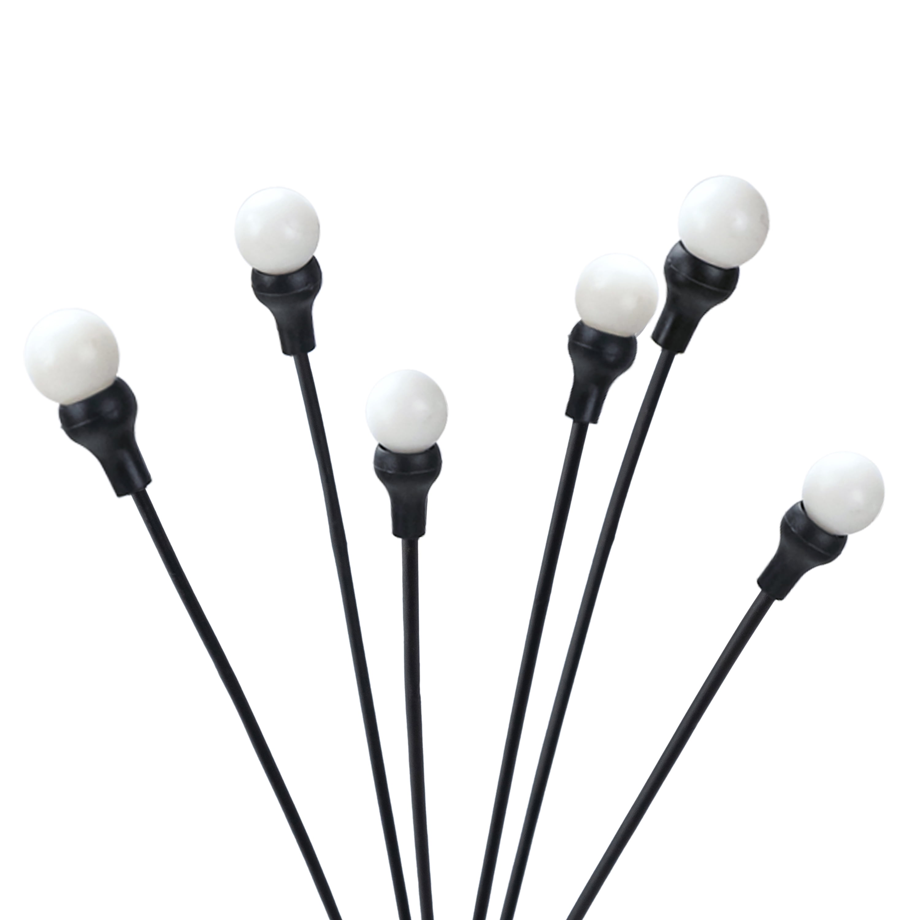 Mainstays Outdoor 6 LED Solar Fairy Lighting Stake, 6.7"W*3.5"D*28.4"H, 0.28 lb weight