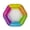 Rose Red, variant on OADUKQ Inflatable Pool Float, Hexagonal PVC Lounger with Mesh, Summer Pool Parties and Backyard, Rose Red, 44.09 X 38.58 in