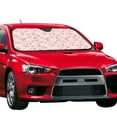 thumbnail image 2 of Kdxio Easter Rabbit Print Front Windshield Sun Shade,Folding Auto Sunshade for Car Truck SUV-Medium, 2 of 7