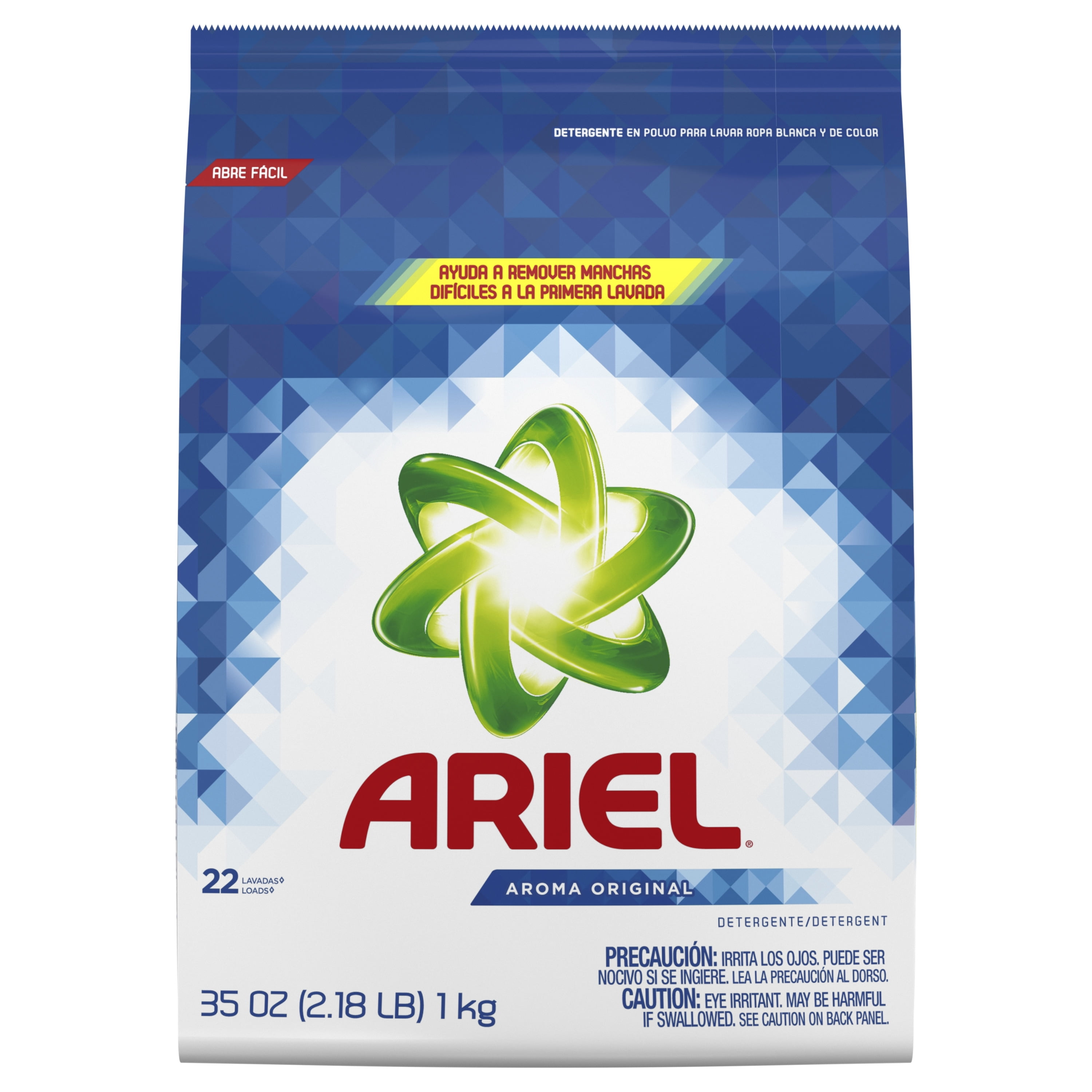 Ariel Laundry Detergent Powder, Original, 22 Loads 35 Oz - Walmart.com