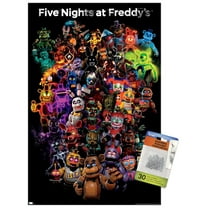 Five Nights at Freddy's: Special Delivery - Collage Wall Poster with Pushpins, 14.725" x 22.375"
