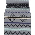 thumbnail image 2 of Sakkas Alvise Casual Variety Patterned Unisex Scarf Super Soft and Warm - YC16129-Aqua - One Size Regular, 2 of 2