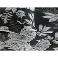 thumbnail image 3 of Ambesonne Garden Scene Quilted Bedspread Set 3 Pcs, Botany Hydrangea Print, King, Charcoal Grey White, 3 of 4