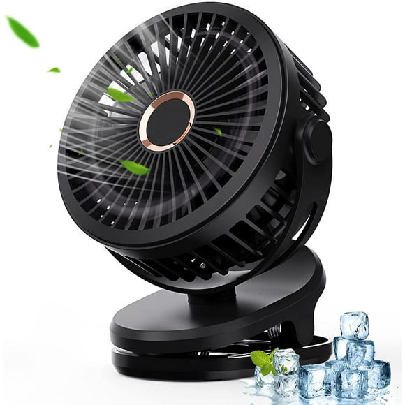 Qianli Silent Fan, Table Fan Desk Fan 5000 mAh USB Fan Small Fan