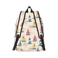 thumbnail image 3 of Daiia Reto Marine Nautical Vintage Canvas Backpack for Men and Women ,Hiking Backpack,Travel Laptop Bag for School,Large Capacity Backpack-Medium, 3 of 8