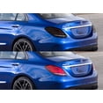 thumbnail image 3 of Rvinyl Tail Light Tint Covers Compatible with Mercedes-Benz C-Class 2015-2021 (Sedan) - Smoke, 3 of 10