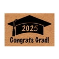 thumbnail image 1 of TIELUTT Graduation Season Carpet. Graduation Season Water Absorbent and Wear Carpet Indoor and Outdoor Welcome Carpet Dark Blanket Throw Blankets Pack Rugs Classroom Extra Soft Throw Blanket 9x10 Rug, 1 of 5