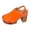 A, variant on Women's Platform Sandals Closed Toe Ankle Strap Chunky High Heel Dressy Casual Summer Shoes