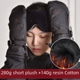 thumbnail image 3 of Guantes de esquí para hombres y mujeres, deportes de invierno al aire libre, a prueba de viento, impermeables, cálidos, individuales y dobles, bolsa para dedos y manos congestionadas, 3 of 6