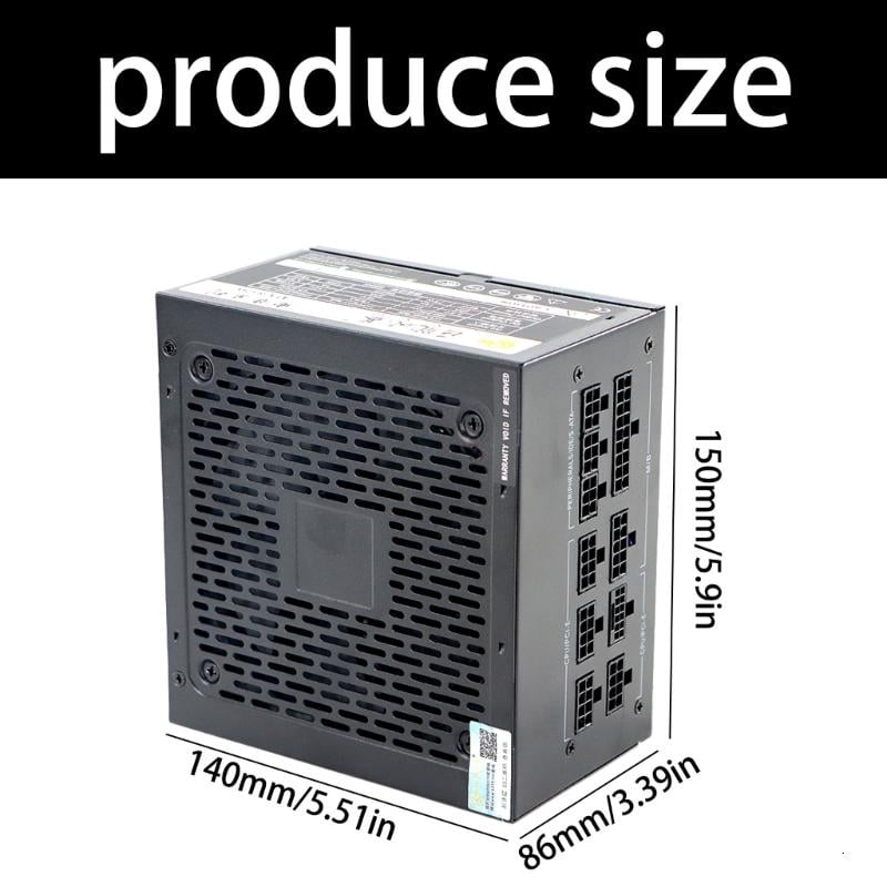 CEORPER Energy Efficient 500W PC Power Supply Ideal For Gaming Computers