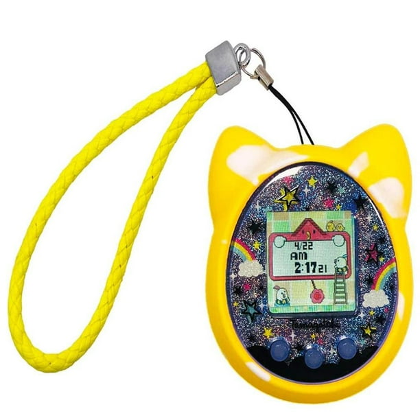Inteprter Cubierta de máquina de juego para mascotas, equipo antideslizante, suave, antipolvo, funda de silicona, accesorios de juego, reemplazo de Electrónica Amarillo