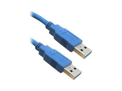 3ft USB 3.0 Cable Type A Male / Type A Male 3 foot  10U3-02103 Blue 