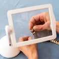 thumbnail image 4 of Screen Magnifier, 360 Degree Rotating Bracket, Desktop Magnifying Glass With Led Light, 21.5*14.7*13.5cm, 4 of 4