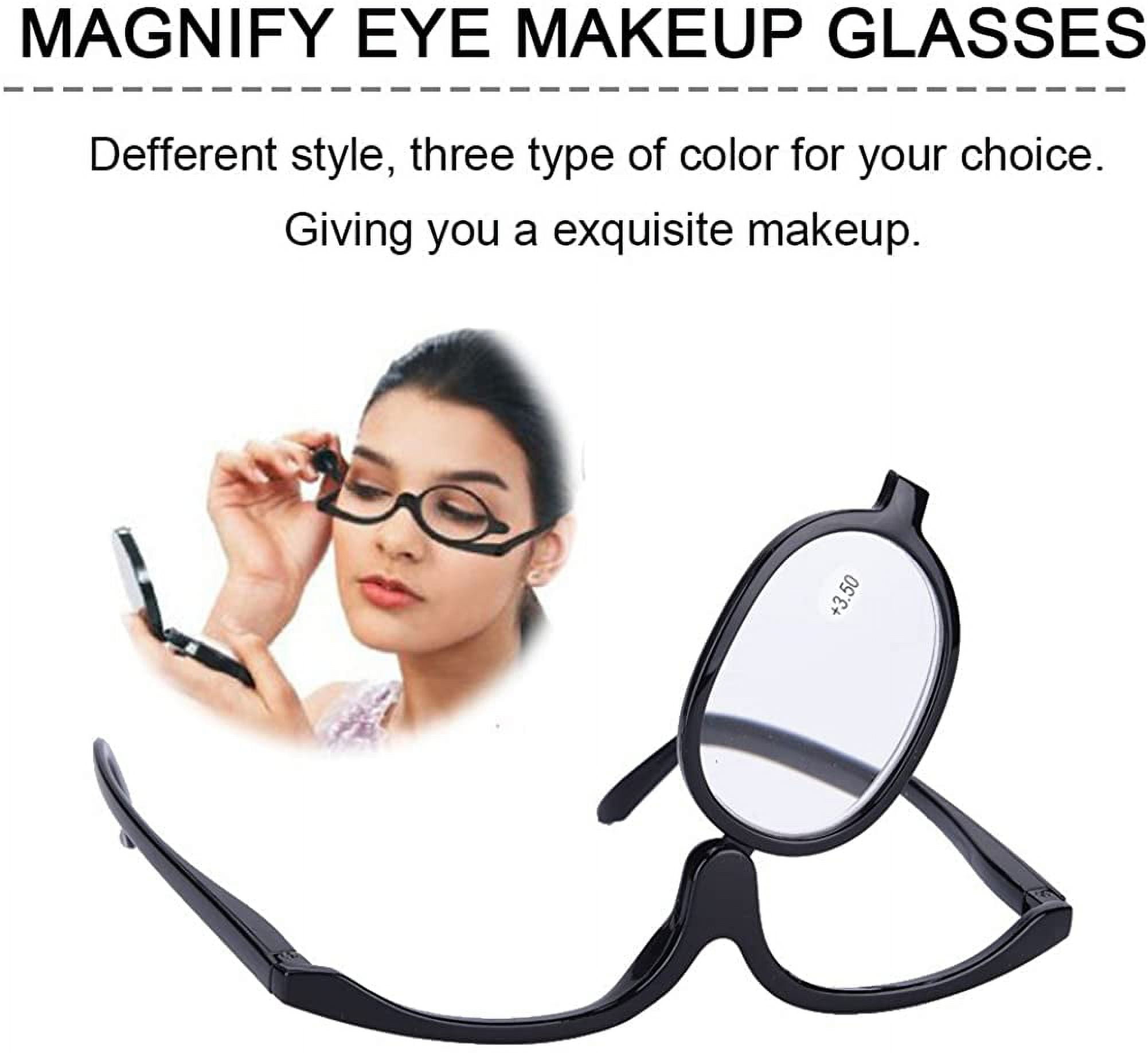 Aisi Makeup Reading Glasses For Women Cosmetic Readers Flip Up